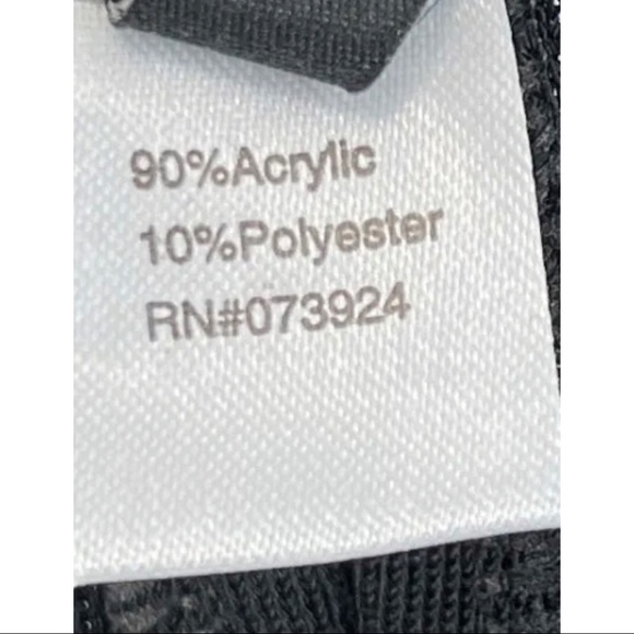 Ming Wang Womens Sz PS Petite S Black Acrylic Sweater Knit Shorts Elastic Waist - Picture 7 of 7